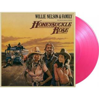 👉 Rose vinyl country Limited Edition Willie Nelson e.o OST - Honeysuckle 2-LP Coloured 8719262016200