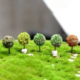 👉 Miniatuur active 3 stuks kunstmatige boom tuin huisdecoratie, willekeurige kleur levering