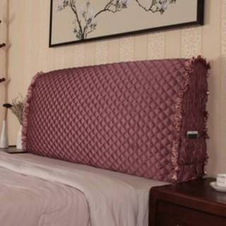 👉 Hoofddeksel stof active Moderne minimalistische gewatteerde bed stofkap 2,0 m (koffie)