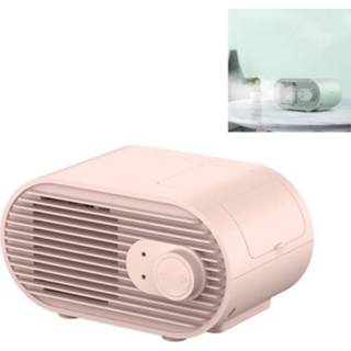 👉 Airconditioner roze active Kleine desktop koeler thuiskantoor ventilator (roze)