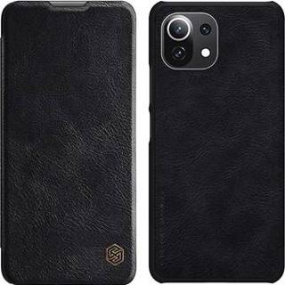 Flip hoesje zwart Nillkin Qin Series Xiaomi Mi 11 Lite 5G - 5712580055558