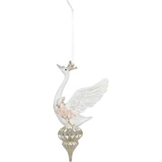 👉 Decoratiehanger wit kunststof polyresin Decoratie hanger | 10*6*16 cm Clayre & Eef 8717459733022