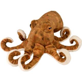 👉 Bruin pluche Wild Republic Cuddlekins: Mini Octopus 20 cm 92389108729