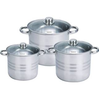 👉 Kookpan RVS Royalty Line Kookpannen Set 6-delig 9504147361624