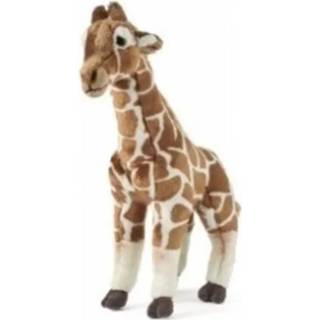 👉 Giraffe knuffel pluche polyester multikleur kinderen 41 Cm Speelgoed - Safari Dieren Knuffeldieren Voor Kind 8720147578300