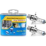 👉 Hoofdlamp 1pair/2pcs H4 12V 60/55W P43T Halogen Headlights 4300k High/Low Beam Car Bulb Head Light For BMW Audi