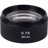 👉 Objectief Wd120 0.7x trinoculaire stereomicroscoop hulp barlowlens 48 mm met schroefdraad