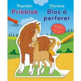 👉 Prikblok karton paarden junior 22,3 x 18,2 cm 18 stuks 9789044759105