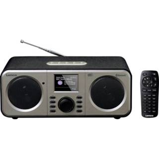 👉 Tafelradio zwart grijs Lenco DAR-030 DAB+, FM Bluetooth, Wekfunctie Zwart-grijs 8711902043034