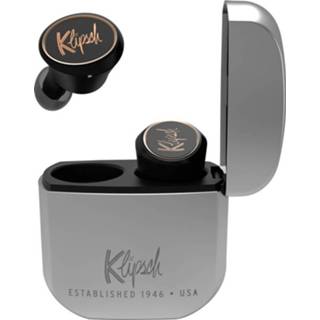 👉 Klipsch T5 True Wireless Bluetooth HiFi In Ear oordopjes Zwart/zilver