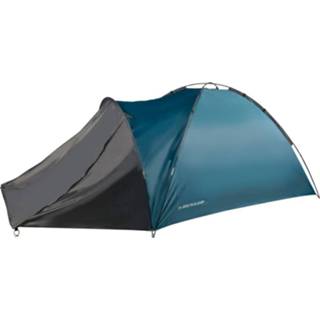 👉 Koepeltent blauw grijs polyamide Dunlop 4-persoons - 210x250x130cm Blauw/grijs 8711252029665