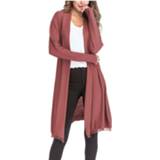 👉 Vest rood XL active Lengte Gebreid Sjaal Trui (Kleur: Maat: XL)