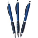👉 Merkloos Bal Pen Set - Pennen Blauwschrijvend 14 cm 3 Stuks 8430540729512