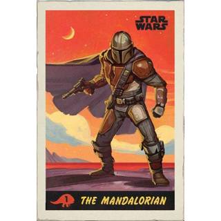 👉 Poster mannen Star Wars The Mandalorian Pack 61 x 91 cm (5) 5050574346825