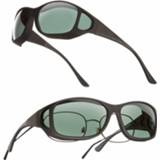 Zwart Overzetbril / Overzetzonnebril montuur