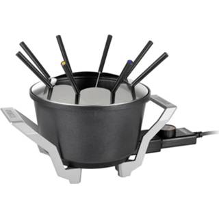 👉 Princess 01.173100.01.001 Fondue 800 W Controlelampje Zwart, Aluminium