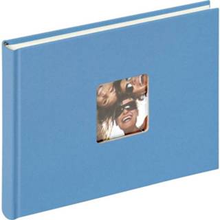 👉 Fotoalbum blauw Walther FA207U (b x h) 22 cm 16 40 bladzijden 4004122230624