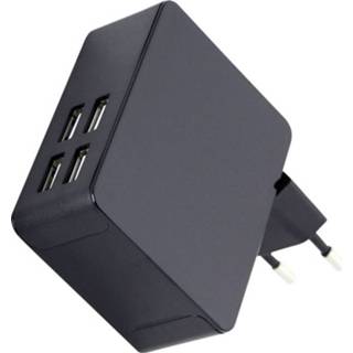 👉 HN Power HNP36-4USB HNP36-4USB USB-oplader Thuis Uitgangsstroom (max.) 7200 mA 4 x USB 2.0 bus A