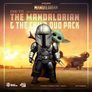 👉 Mannen Star Wars The Mandalorian Egg Attack Action Figures & Child 7 - 17 cm 4711061145772