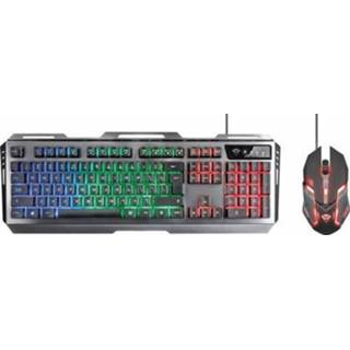 👉 Gaming toetsenbord Trust toetsenbord/muis combo GXT845 Tural 8713439224573