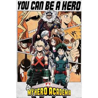 👉 Poster My Hero Academia Pack Be a 61 x 91 cm (5) 5050574346832