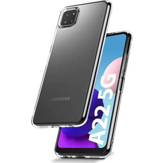 👉 Siliconen hoesje transparant Shieldcase Samsung Galaxy A22 5G ultra dun (transparant) 8720391668345