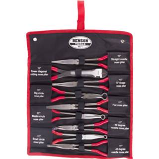 👉 Etui Benson Langneus Tang Set - met Opberg 9 Delig 8720195797579