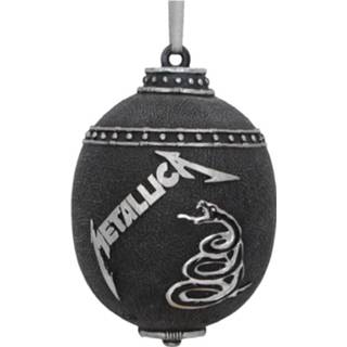 👉 Ornament zwart Metallica Hanging Tree Ornaments Black Album Case (6) 801269144111