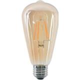 👉 Wit Benson LED Lamp Retro Filament - Warm ST64 4W E27 Dimbaar 8720195798668