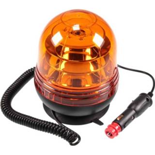 👉 Zwaailicht oranje Merkloos LED / Zwaailamp - Magneetvoet 12/24 Volt 2000010060535