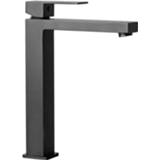 👉 Wastafelmengkraan zwart REA Fenix Wastafel Mengkraan - Hoog Model Mat 5902557344789