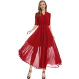 👉 Dress rood l active Noble Temperament Show (Kleur: Maat: L)