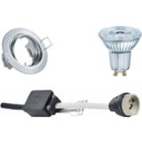 👉 Aluminium zilver OSRAM - LED Spot Set Parathom PAR16 940 36D GU10 Fitting Dimbaar 6013927918925