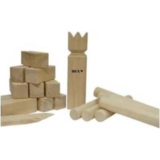 👉 Bex Kubb Viking Original Rubberhout 7392601077004