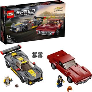 👉 Unisex LEGO Speed Champions Corvette C8-R & 1968 C3 Set (76903) 5702016912494