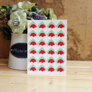 👉 Plakboek active 2 STKS Fruit Cartoon Album Leuke Sticker Set Handgemaakte Decoratie (Watermeloen)