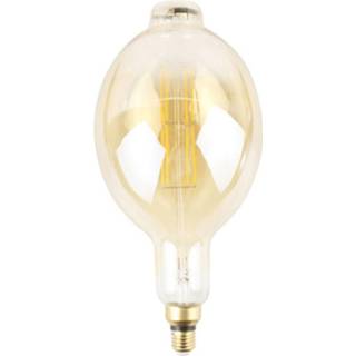 👉 Goud active wit E27 LED Filament BT180 Globelamp 12W Warm Dimbaar 7432022029067