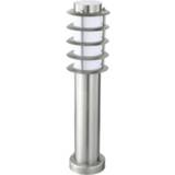 👉 Buitenlamp RVS Led Tuinverlichting - Nalid 3 Staand E27 Rond 7433603483452