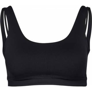 👉 Manduka - Women's Presence Bra 67/33 - Sportbeha maat XL, zwart/bruin