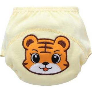 👉 Onderbroek active baby's Baby Cartoon Patroon Training Kruipende Katoenen Lekvrije luier, Geschikte hoogte: 80 cm (Tijger)