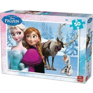 👉 Puzzel active King Disney Frozen 50 Stukjes Assorti 8710125053158