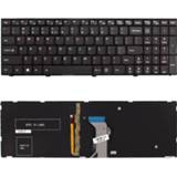 👉 Toetsenbord zwart active Amerikaans met achtergrondverlichting voor Lenovo Y500 Y500N Y510P Y500NT Y590 (zwart)