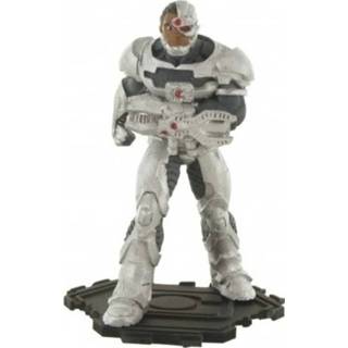 👉 Speelfiguur wit Comansi Justice League - Cyborg 9 Cm 8412906991993