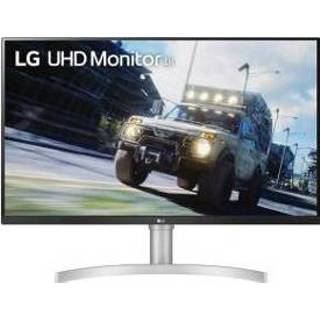 👉 Monitor zilver LG 32UN550-W computer 81,3 cm (32 ) 3840 x 2160 Pixels 4K Ultra HD LED 8806091365767