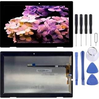 👉 Digitizer zwart active HD1280x800 LCD-scherm en volledige montage voor Lenovo IdeaPad D330 N4000 81H3009BS (zwart)