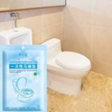 Toiletbril active 10 STKS Waterdichte Anti-bacterie Reizen Wegwerp Cover Mat Toiletpapier Pad
