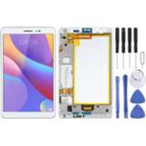 👉 Digitizer wit active Lcd-scherm en volledige montage met frame voor Huawei MediaPad T2 8.0 Pro JDN-W09 (wit)