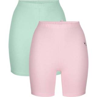 👉 Boxershort vrouwen groen Lange boxershorts per 2 stuks Harmony Jadegroen::Roze 4055706327414