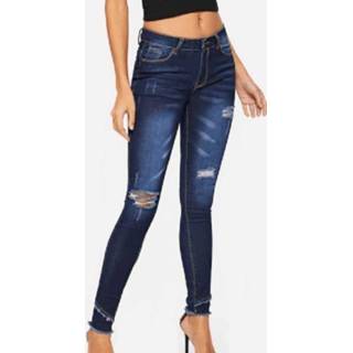 Spijkerbroek blauw XL active Slim fit slim-fit jeans met stretch (donkerblauw_XL)