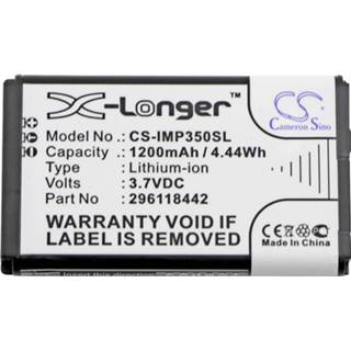 👉 Accu voor POS-terminal CS Cameron Sino Vervangt originele accu 296118442 Ingenico 3.7 V 1200 mAh